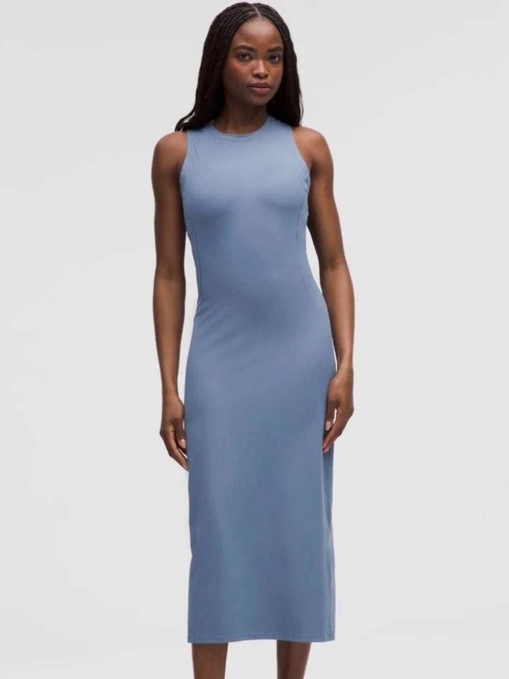 Lululemon All Aligned Ribbed Midi Dress NWT